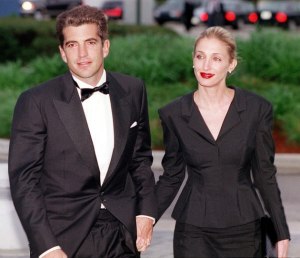 John F. Kennedy Jr and his wife Carolyn Bessette.