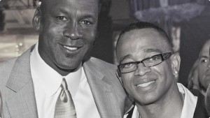 UNC Alumni Michael Jordan And Stuart Scott