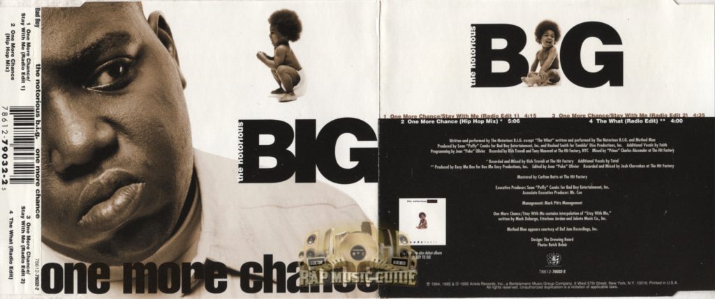 The Notorious B.I.G. - On More Chance insert