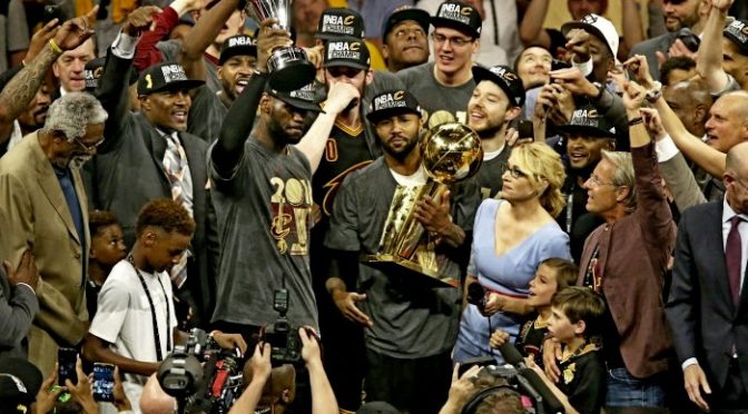 Cleveland Cavaliers Bring A NBA Championship Back To “The Land”