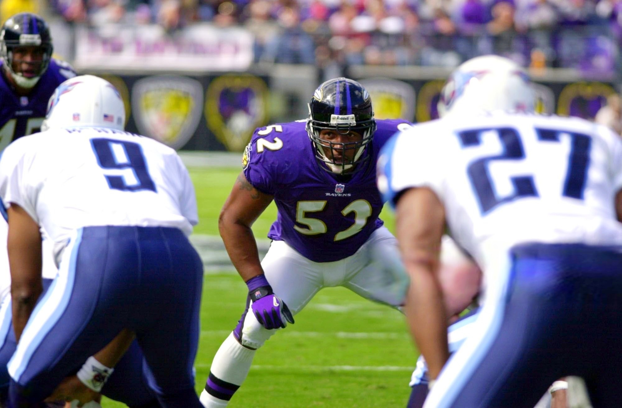 Ray Lewis Talks About The Baltimore Ravens And Tennessee Titans Rivalry