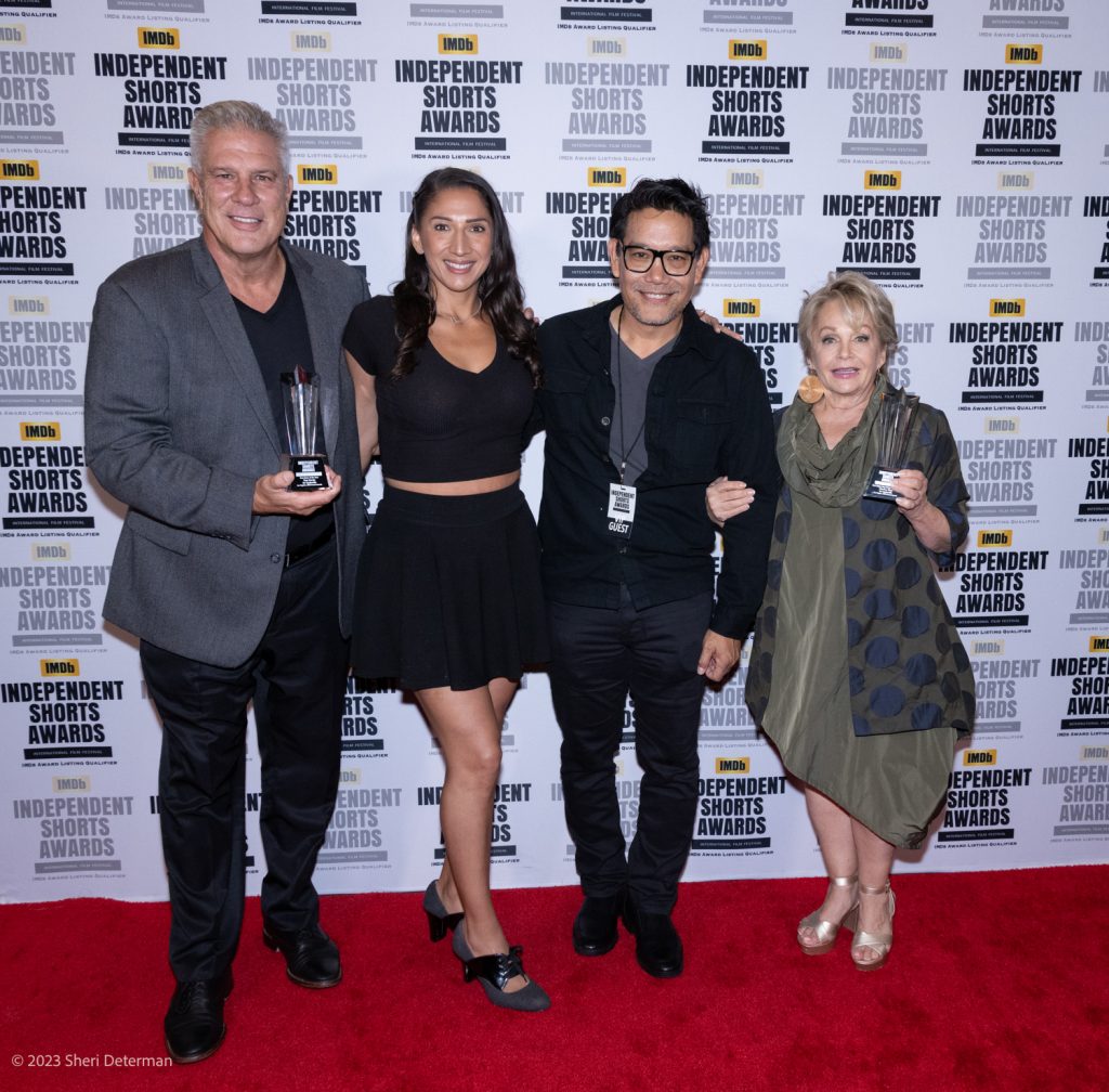 Tony Stavola, Charlene Tilton  and the Cast attend the Independent  Shorts Awards Film Festival