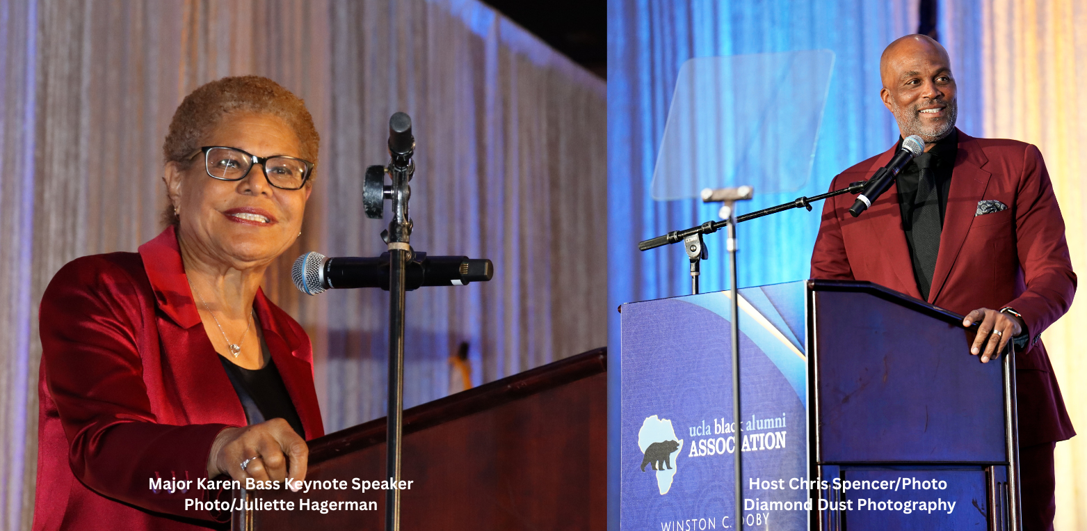 UBAA GAla Major Bass and Chris Spencer